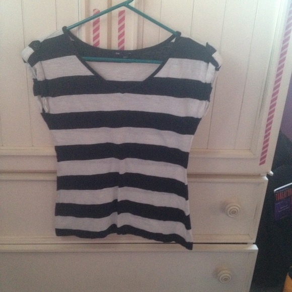 Navy blue/black shirt originally from gap.
