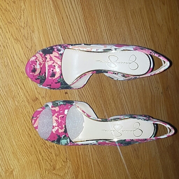 Floral Jessica Simpson shoes