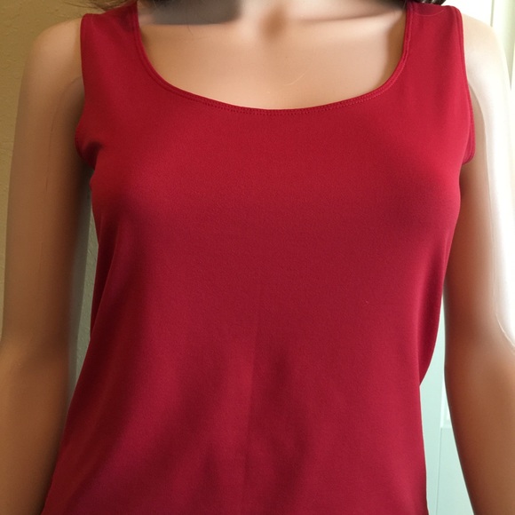 Ann Taylor Red Tank Top