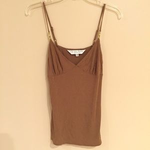 Trina Turk Brown Tank Top