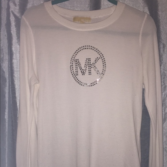 White Michael Kors shirt.