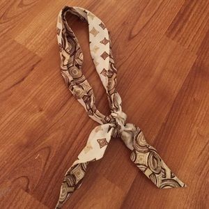 Authentic new Coach silk head scarf