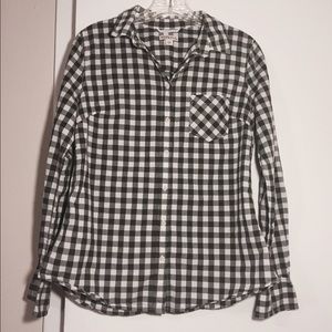Target Merona plaid / checkered cotton shirt small