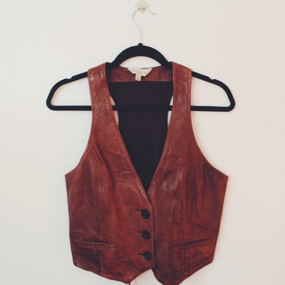Leather Vest