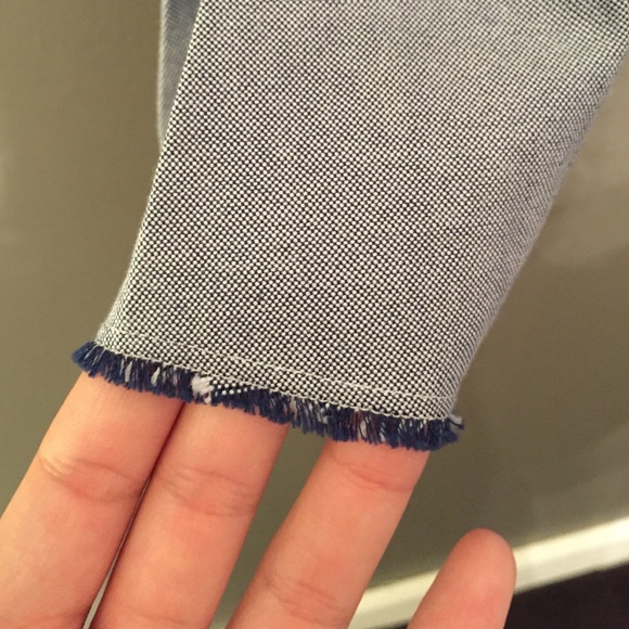 Kate Spade Saturday Chambray Pleated Top - Picture 4 of 4