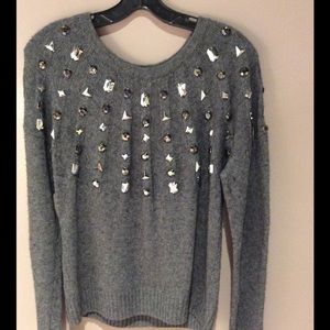 BCBGMaxAzria Miri grey sweater