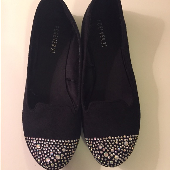 Black flats SIZE 8
