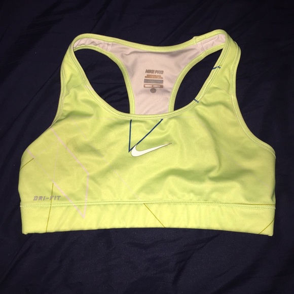 Nike Pro Neon Sports Bra