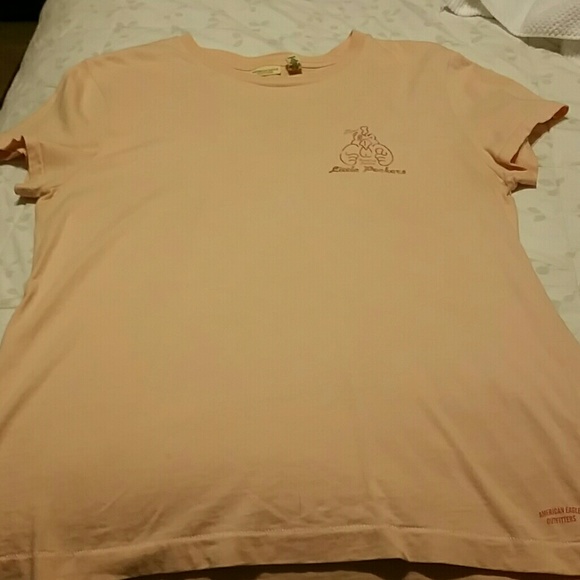 American Eagle summer beach t-shirt