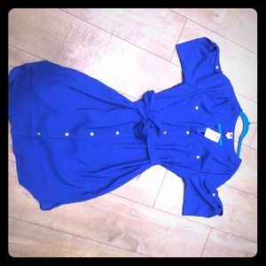 NWT - Gorgeous Royal blue wrap dress