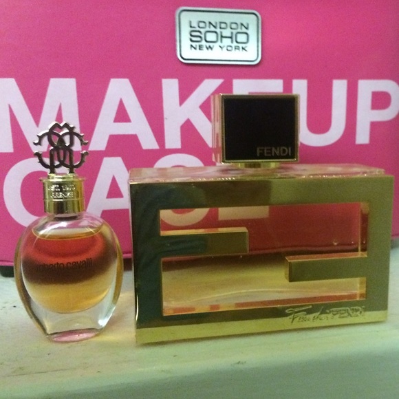 Fendi 1.7 fl oz .Roberto Cavalli perfumes.