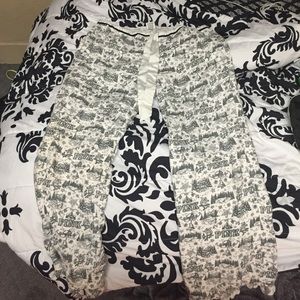 Pink brand pajama bottoms