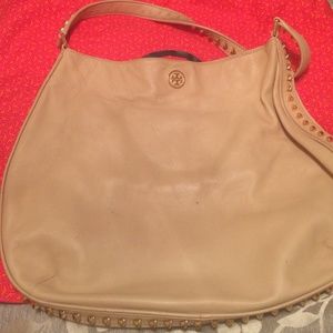 Tory burch studded handbag