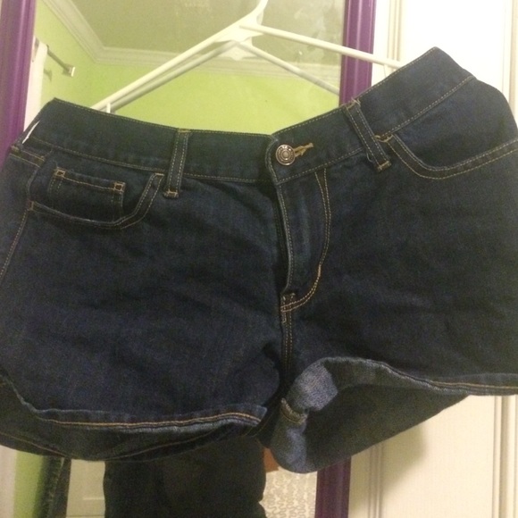 Old navy dark Demin shorts