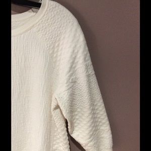 Jacquard sweatshirt