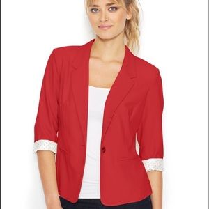 Kenzie red Blazer S Small NWT