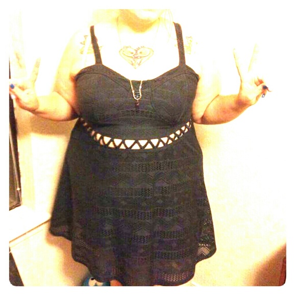 Mossimo Supply Co. Dresses & Skirts - Super Sexy Grey Cutout Dress!