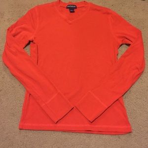 Ann taylor red long sleeve