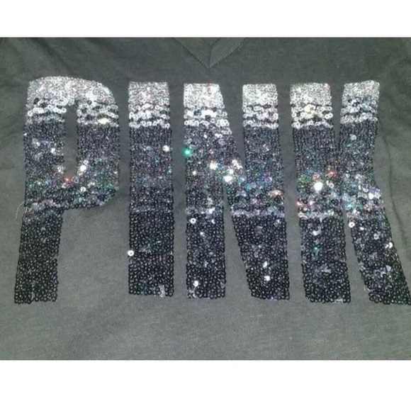 Small vs pink bling tee medium trade black - Picture 2 of 4