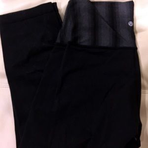 Lulu lemon roll down capris