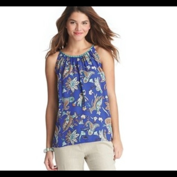 LOFT paisley tank