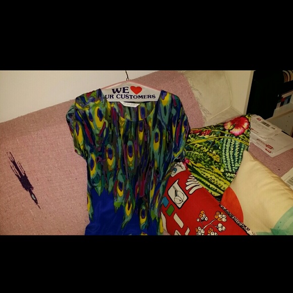 Trina Turk silk shirt awesomesauce