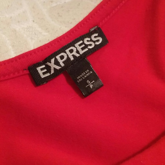 ❌SOLD❌ Express color block skater dress - Picture 4 of 4