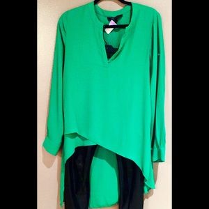 NWOT Maxzie asymmetrical top