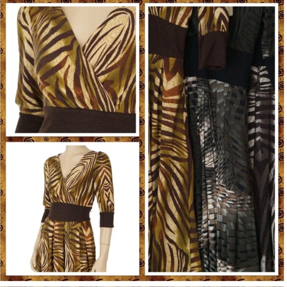 RYU ANIMAL PRINT DRESS SALE - SMALL - Picture 4 of 4