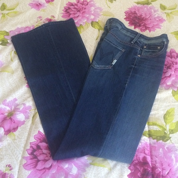 Sz 25 Mother Jeans 'The Mellow Drama' Flares - Picture 4 of 4