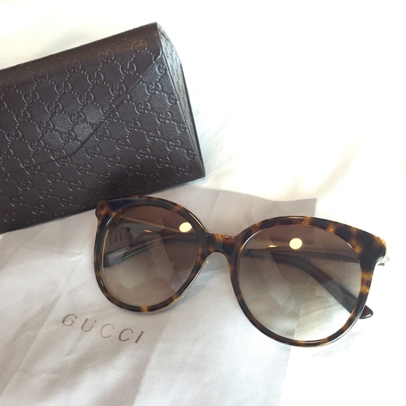 12% off Gucci Accessories - Gucci Round Cat-eye Sunglasses ...