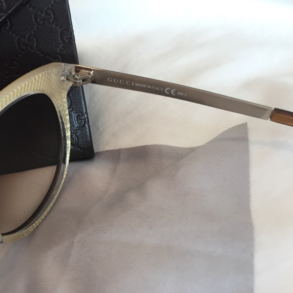 12% off Gucci Accessories - Gucci Round Cat-eye Sunglasses ...