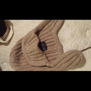 Gap Wool Winter Hat (Brown/Beige)