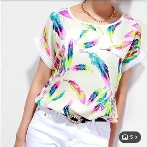 Feather Top - NWOT
