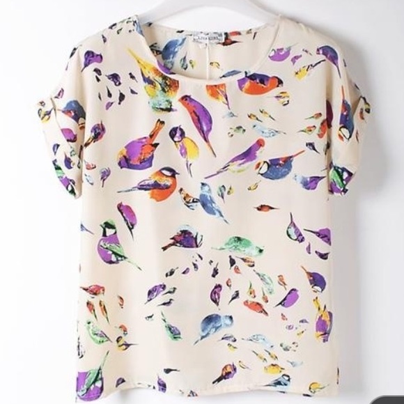 Bird Top - NWOT - Picture 1 of 4