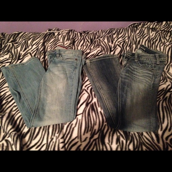 Boot cut jeans