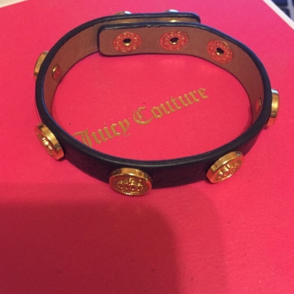 Juicy Couture Jewelry - Juicy Couture Studded Leather Bracelet