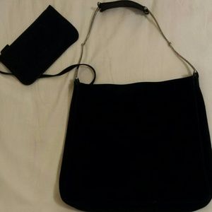Gucci suede bag