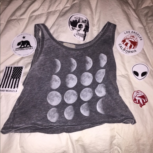 Brandy Melville Moon Crop