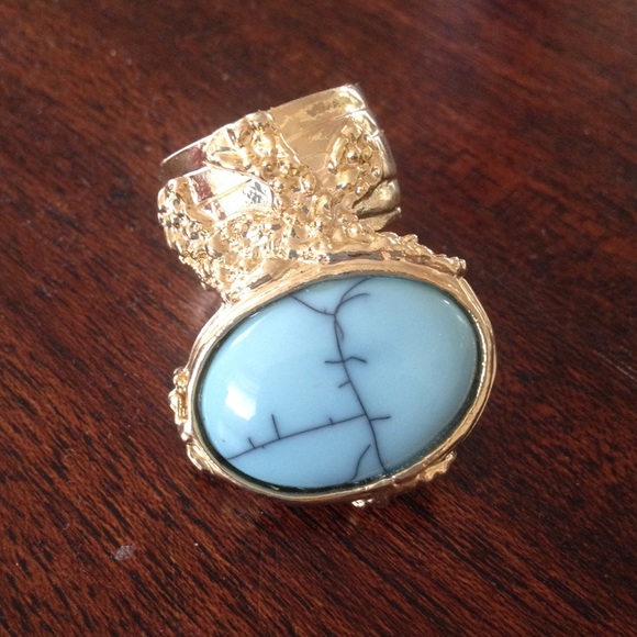 Turquoise Arty Ring