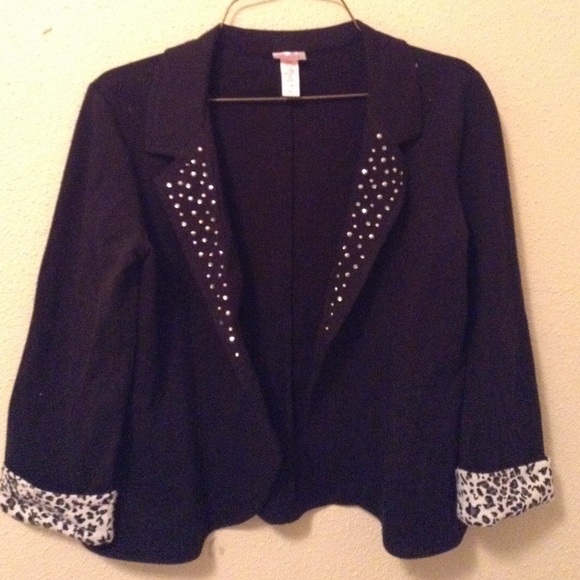 sequined blazer