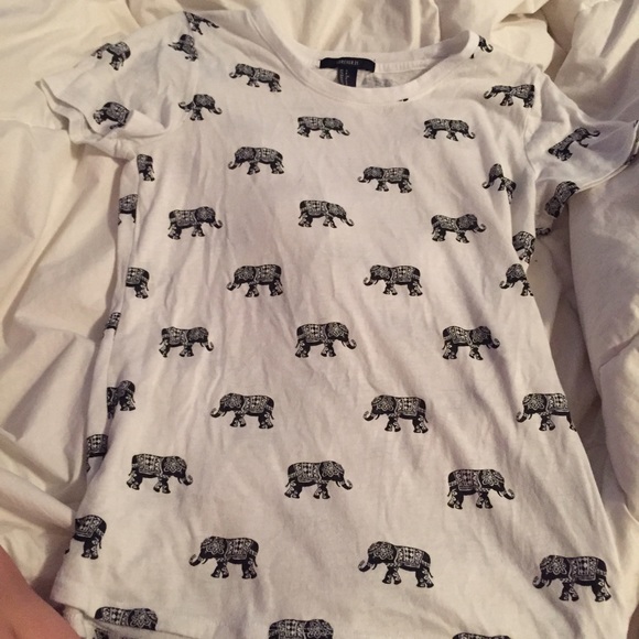 Forever 21 Elephant T-shirt