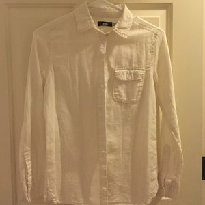 Urban outfitters BDG white cotton button up XS