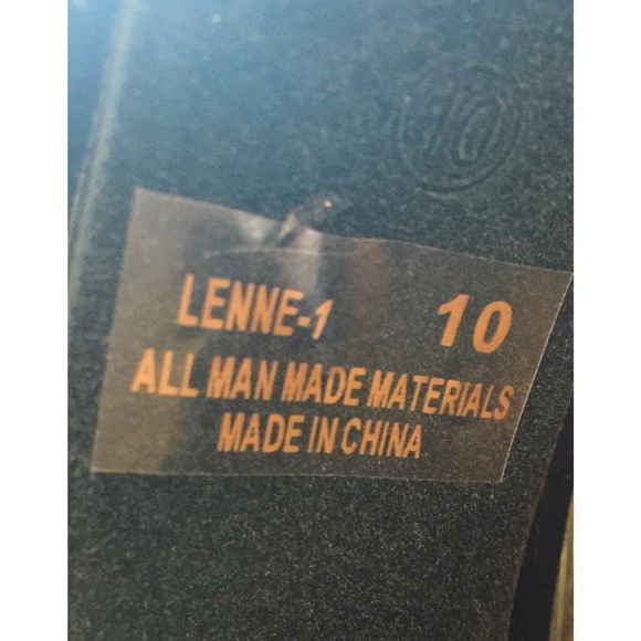 •Black embellished stiletto booties• - Picture 4 of 4