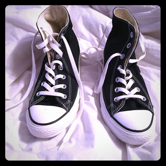 Converse Shoes - Black & White Converse
