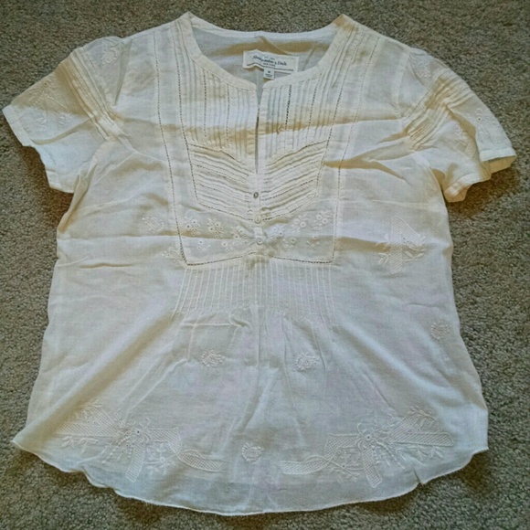 Abercrombie & Fitch Embroidered Top and Tank