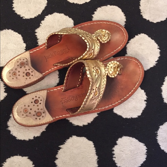 Gold Jack Rogers