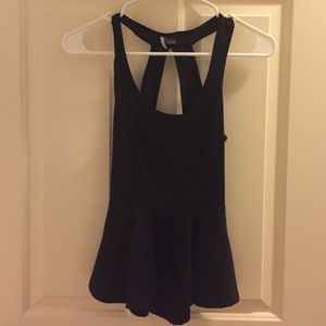 ▪️Urban Outfitters▪️ sparkle&fade open back peplum