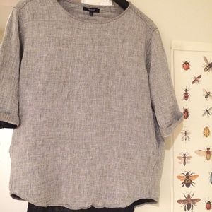 Madewell Boxy Linen Top