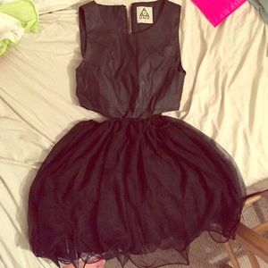 Unif black dress